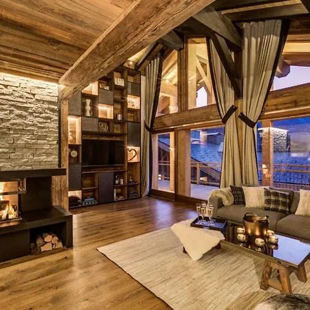 Chalet Twilight Crest: A Luxurious Verbier דירה